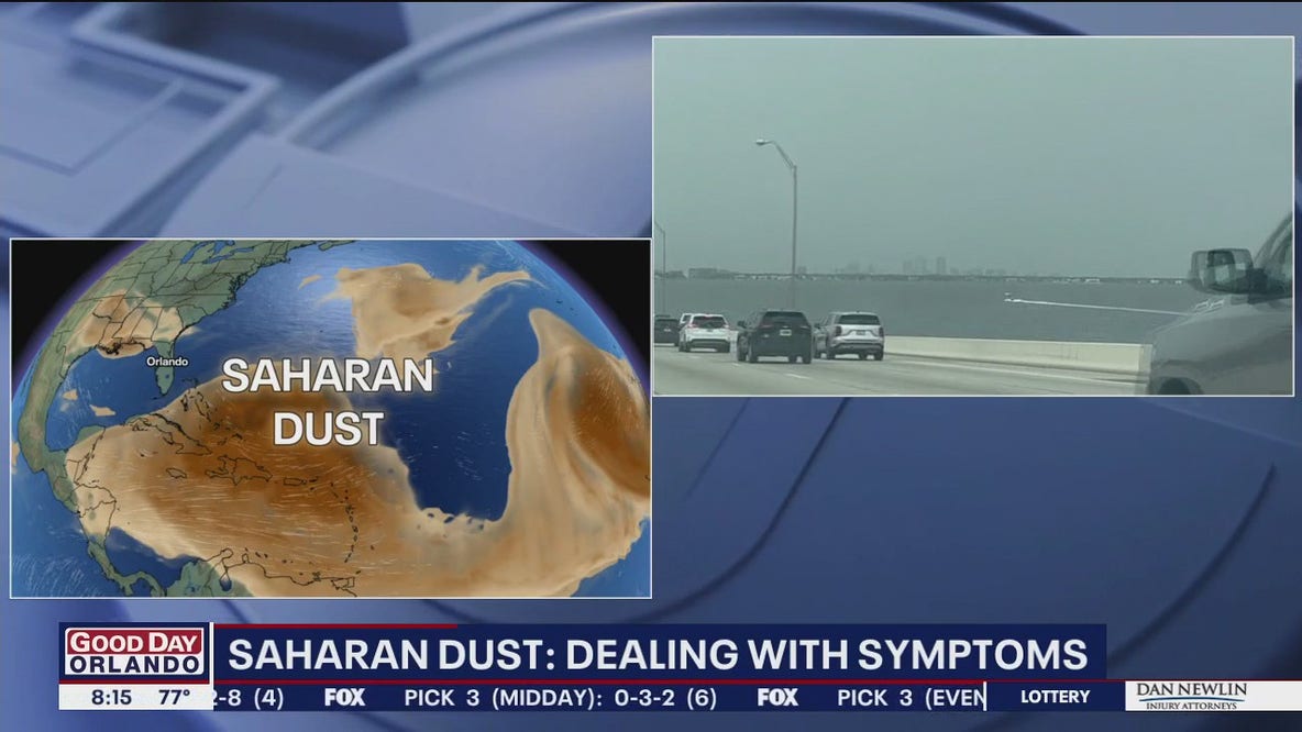Dealing with Saharan Dust allergies and congestion